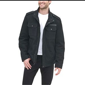 XL Levi's Men's Military  Classic Jacket BNWTS $180 Black